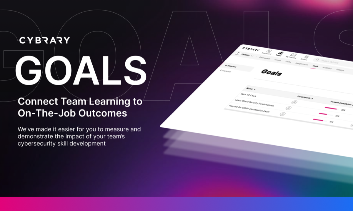 Cybrary goals campaign dark treatment