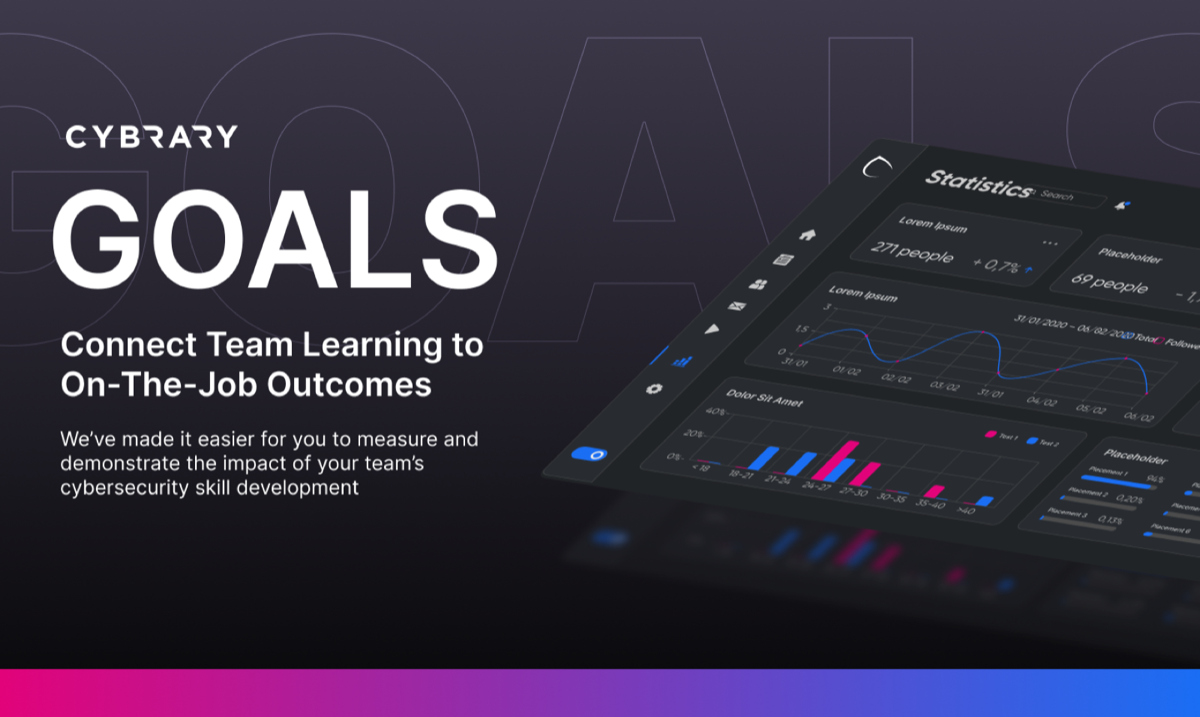 Cybrary goals campaign light treatment