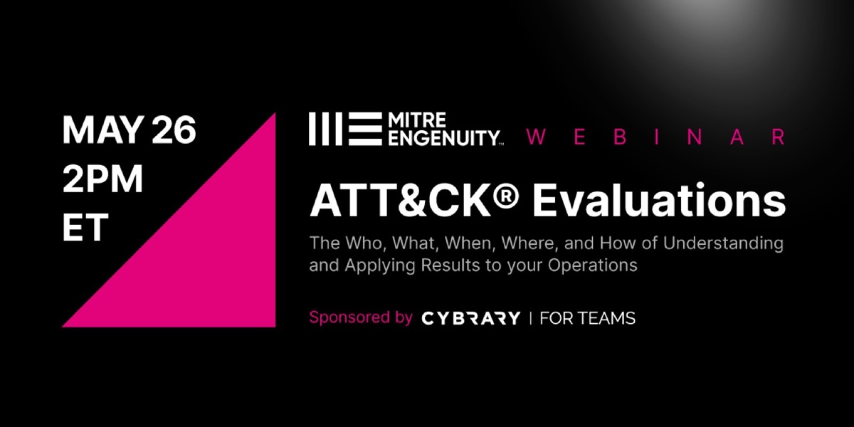 Cybrary MITRE webinar campaign