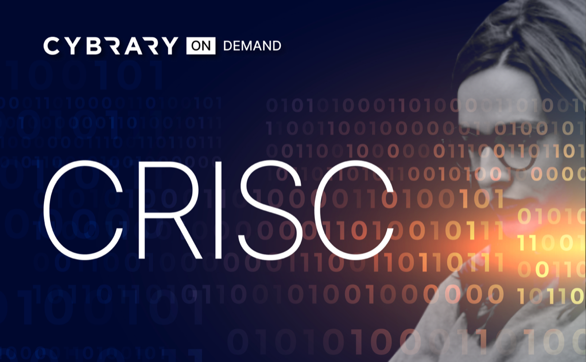 Cybrary CRISC course campaign