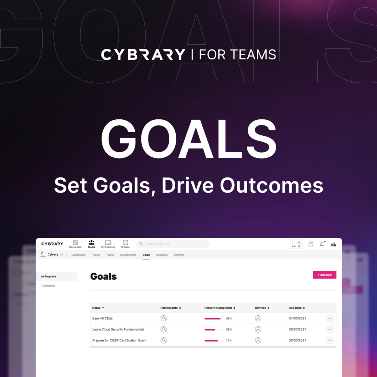 Cybrary social media artwork