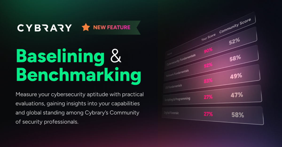 Cybrary baselining campaign