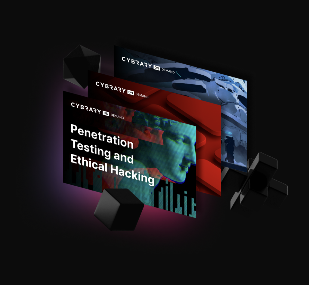 Cybrary certification preparation artwork