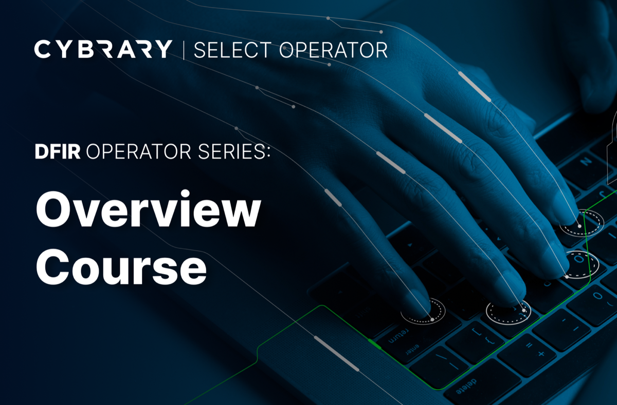 Cybrary DFIR course overview artwork