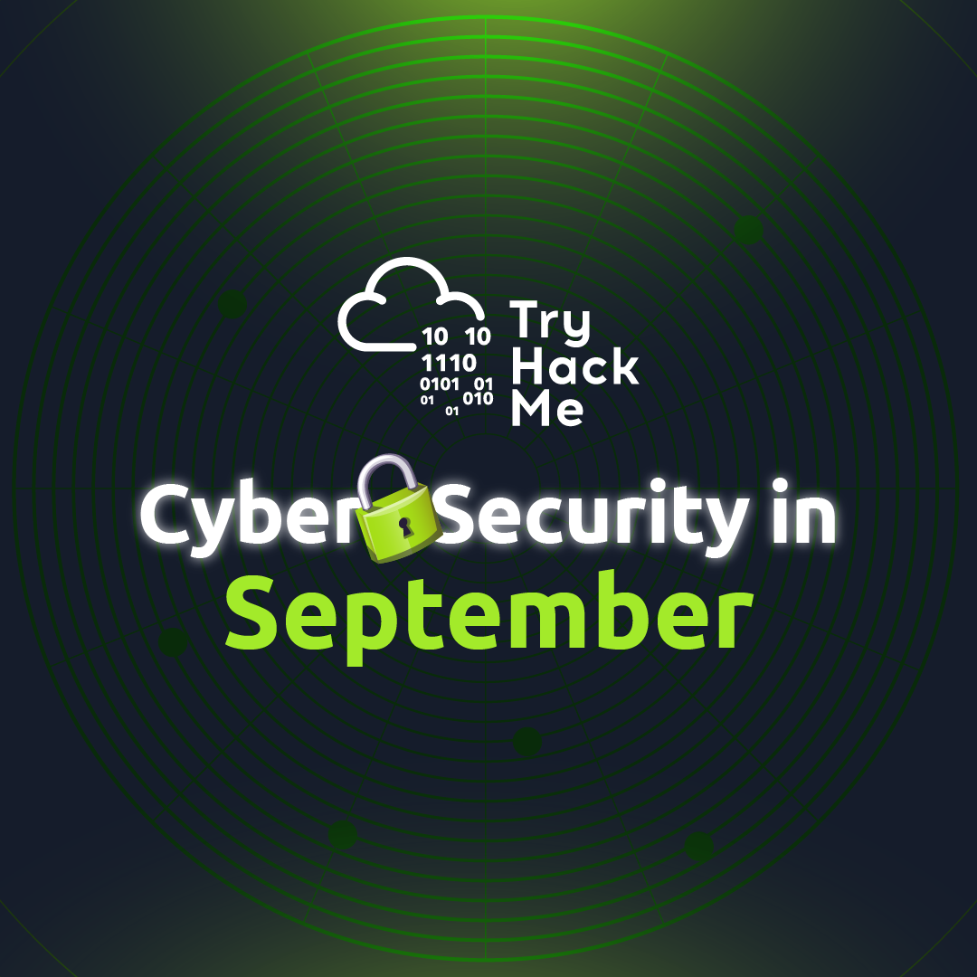 TryHackMe Cybersecurity in September campaign