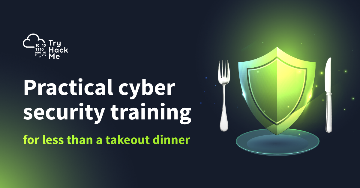 TryHackMe affordable training campaign